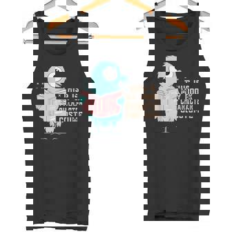 かわいいピジョン This Is My Book キャラクターコスチューム 読書用 タンクトップ - Kawaiitshirt