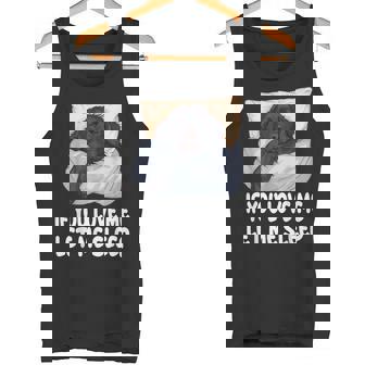 かわいいフラットコートレトリバー If You Love Meleep タンクトップ - Kawaiitshirt