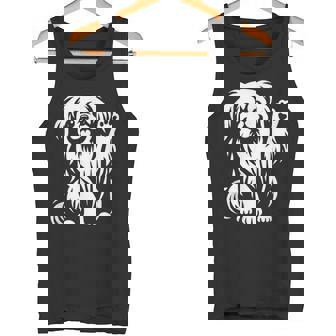 かわいいペキニーズ ハート足犬グラフィック デザイン タンクトップ - Kawaiitshirt