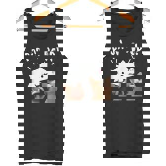 かわいいボンゴ猫遊びポップ猫ミーム タンクトップ - Kawaiitshirt