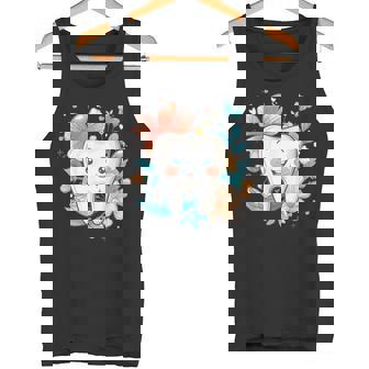 かわいい歯と花iキッズ歯 タンクトップ - Kawaiitshirt