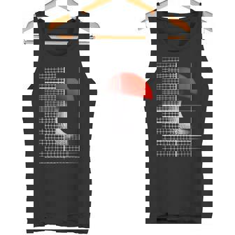 きのこ 建築 アート イラスト モチーフ きのこ タンクトップ - Kawaiitshirt