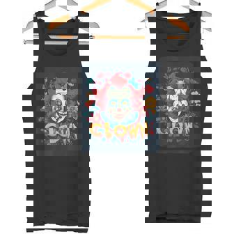 このグーフィーピエロコスチュームで一日を明るくしましょう。 タンクトップ - Kawaiitshirt