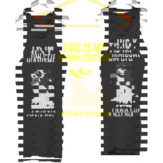 これは私の人間のコスチュームです私は本当にハヤブサ鳥です タンクトップ - Kawaiitshirt