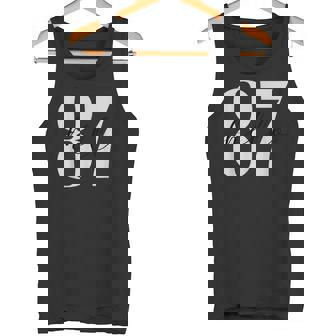 こんにちは 87歳誕生日ようこそ 87 タンクトップ - Kawaiitshirt