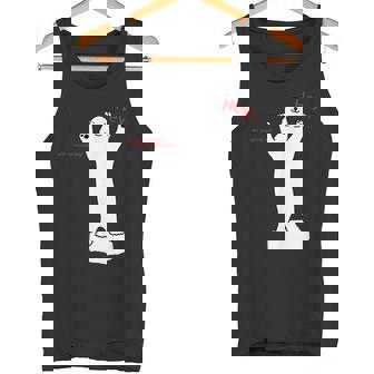 しろくま 北極クマ くま 流氷 動物 エコバック オリジナルデザイン 手描き イラスト ロゴプリント かわいい おもしろ タンクトップ - Kawaiitshirt