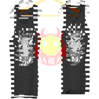 だるま、Daruma Year Of The Dragon、辰年、だるま タンクトップ - Kawaiitshirt