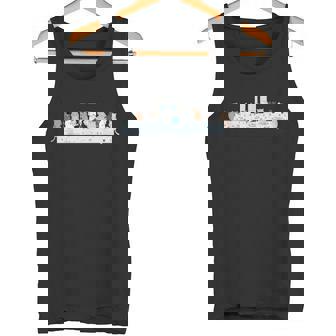 つぶ猫ちゃん最後の晩餐 おもしろ猫 タンクトップ - Kawaiitshirt