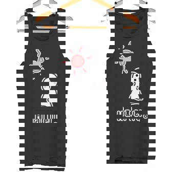 てるてる坊主 ハレルくん《晴れ》Hallelu 晴れる ぼうず【ゆるフレンズ】梅雨 かわいい キャラクター イラスト タンクトップ - Kawaiitshirt