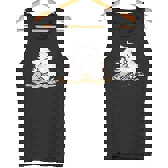 ねこぺん日和 ぎゅっ タンクトップ - Kawaiitshirt