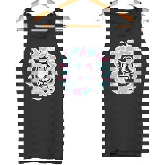 びーえするるる【Bsテレ東公式】カモフラージュ柄tシャツ（ブラック） タンクトップ - Kawaiitshirt