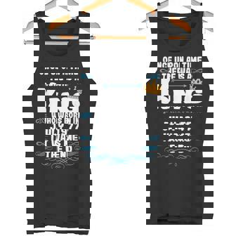 むかしむかし、王様がいました。1977年7月誕生日 タンクトップ - Kawaiitshirt