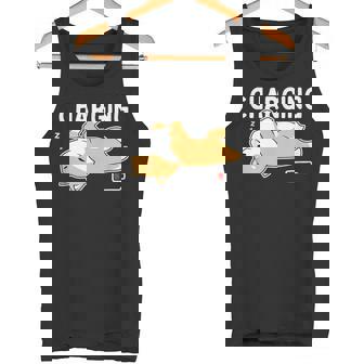 やる気スイッチ故障中 充電中 犬 柴犬 犬好き かわいい おもしろ 面白い タンクトップ - Kawaiitshirt