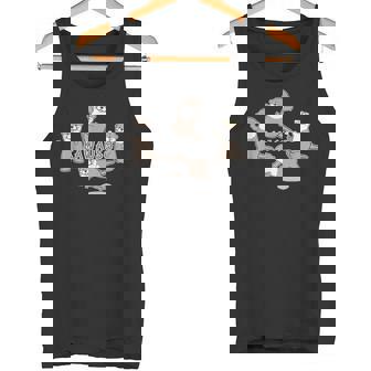 ゆるカワウソさん まるくん『あつまれ！』【 No102 】コツメカワウソ タンクトップ - Kawaiitshirt