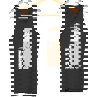 ゆるカワウソさん（Aタイプ）コツメカワウソ【どうぶつフレンズ】動物 ゆるくて かわいい イラスト タンクトップ - Kawaiitshirt