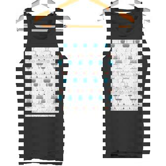 アイスクリームソーダ かわいい スイーツ タンクトップ - Kawaiitshirt