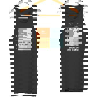 アイゼンハワー意思決定マトリックスのイラスト タンクトップ - Kawaiitshirt