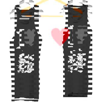 アイラブそうめん 日本麺 グルメ 朱肉 そうめん 漢字 タンクトップ - Kawaiitshirt