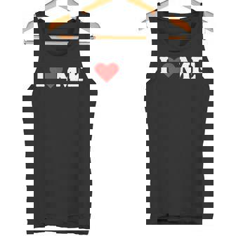 アイラブミー、アイロニックな皮肉のバレンタイン タンクトップ - Kawaiitshirt