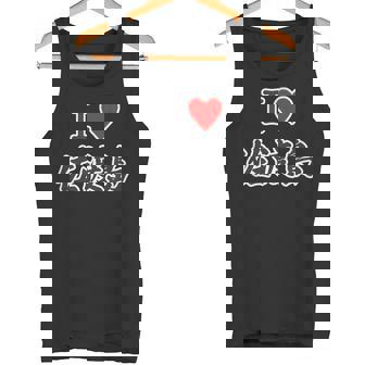 アイラブ・佐渡島（I Love ハート）【47都道府県・市区町村】佐渡ヶ島 ジモtティ 地元愛 お土産 グッズ面白 タンクトップ - Kawaiitshirt