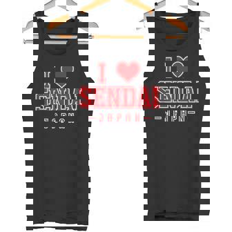 アイラブ仙台ジャパン タンクトップ - Kawaiitshirt