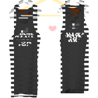 アイラブ沖縄そば アイハート 沖縄そば タンクトップ - Kawaiitshirt