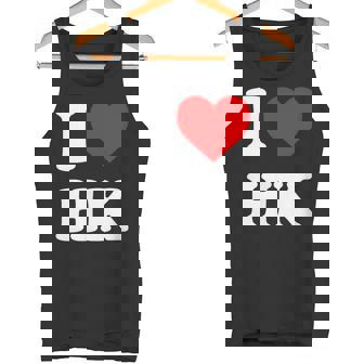 アイ・ラブ Hk アイハート香港 タンクトップ - Kawaiitshirt