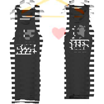 アイ・ラブ・ビール タンクトップ - Kawaiitshirt