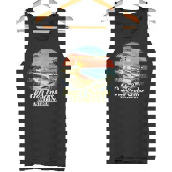 アウターバンクス ノースカロライナ コースタル サンセット ビーチ 灯台 タンクトップ - Kawaiitshirt