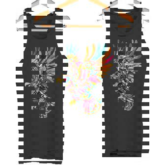 アステカ メキシコ神話 羽をつけた蛇 鷲 マヤ人 タンクトップ - Kawaiitshirt