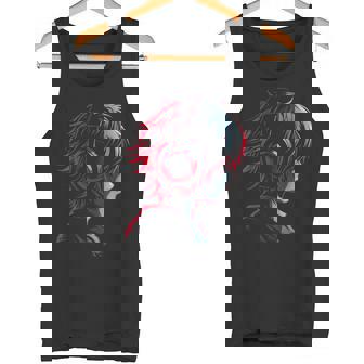 アニメ 漫画 グラフィック ヘッドフォン アートワークアニメ タンクトップ - Kawaiitshirt