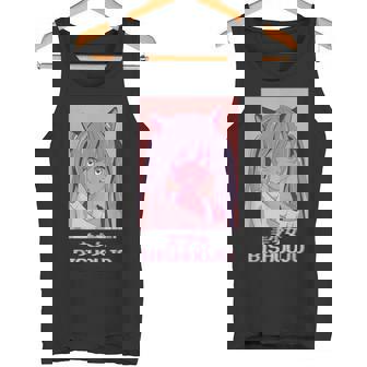 アニメガール猫少女日本蒸気波美少女美少女。 タンクトップ - Kawaiitshirt