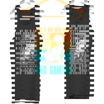 アニメラーメンとゲームが大好きな少年 カワイイゲーマー タンクトップ - Kawaiitshirt