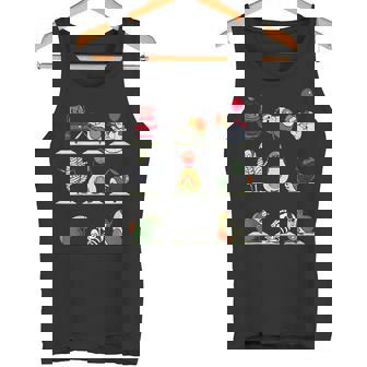 アボカド ヨガ ハロウィン モンスター タンクトップ - Kawaiitshirt