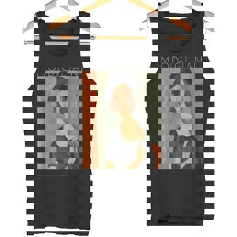 アメデオ・モディリアーニジャンヌ・エビュテルヌ芸術家の帽子で タンクトップ - Kawaiitshirt