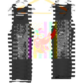アメリカ国旗 マルディグラ ザリガニ ダビング タンクトップ - Kawaiitshirt