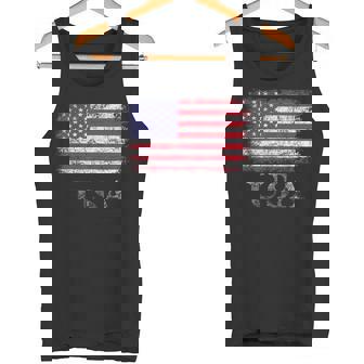 アメリカ国旗シャツ メンズ レディース キッズ 退役軍人の日 星条旗 タンクトップ - Kawaiitshirt