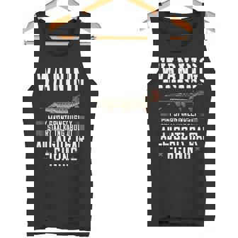 アリゲーターガーフィッシュギフト 釣り農場 タンクトップ - Kawaiitshirt