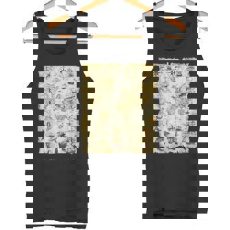 アンティーク地図 海の生き物 海賊 タンクトップ - Kawaiitshirt