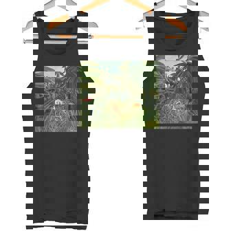 アンリ・ルソー作 ジャガー 馬を攻める1910 タンクトップ - Kawaiitshirt