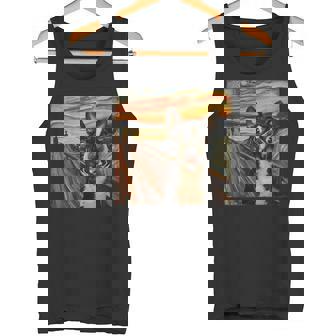 アート、面白いボストン テリア タンクトップ - Kawaiitshirt