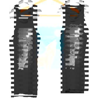 イエローストーン国立公園 オオカミのお土産 記念品 ギフト タンクトップ - Kawaiitshirt