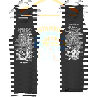イスタンブール 猫の街 トルコ土産 トルコ猫好きギフト タンクトップ - Kawaiitshirt