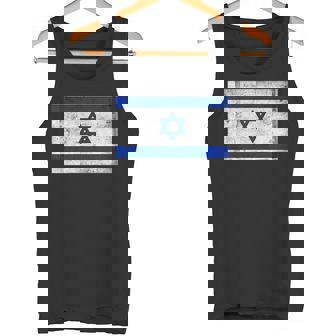 イスラエル国旗グラフィック メンズ レディース キッズ タンクトップ - Kawaiitshirt