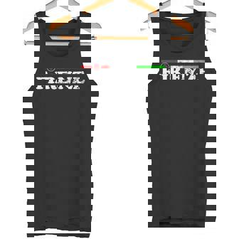 イタリア、フィレンツェのお土産、トリコロールとイタリアの国旗。 タンクトップ - Kawaiitshirt