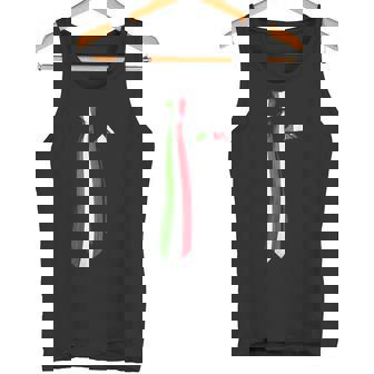 イタリア国旗ネクタイ愛国国旗 タンクトップ - Kawaiitshirt