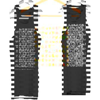 イタリア語-ブレインローz世代面白いミーム90ブレインロットキャラクター タンクトップ - Kawaiitshirt