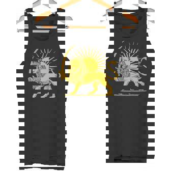 イラン国旗 ライオン サン ペルシャプライド イランtシャツ 長袖tシャツ タンクトップ - Kawaiitshirt