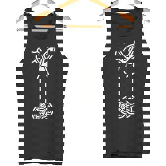 イースターエッグ付きの面白いイースターペニスウサギの耳。 タンクトップ - Kawaiitshirt