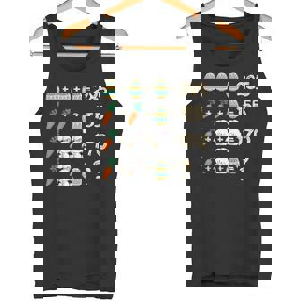イースター算数レッスン 算数教師 タンクトップ - Kawaiitshirt